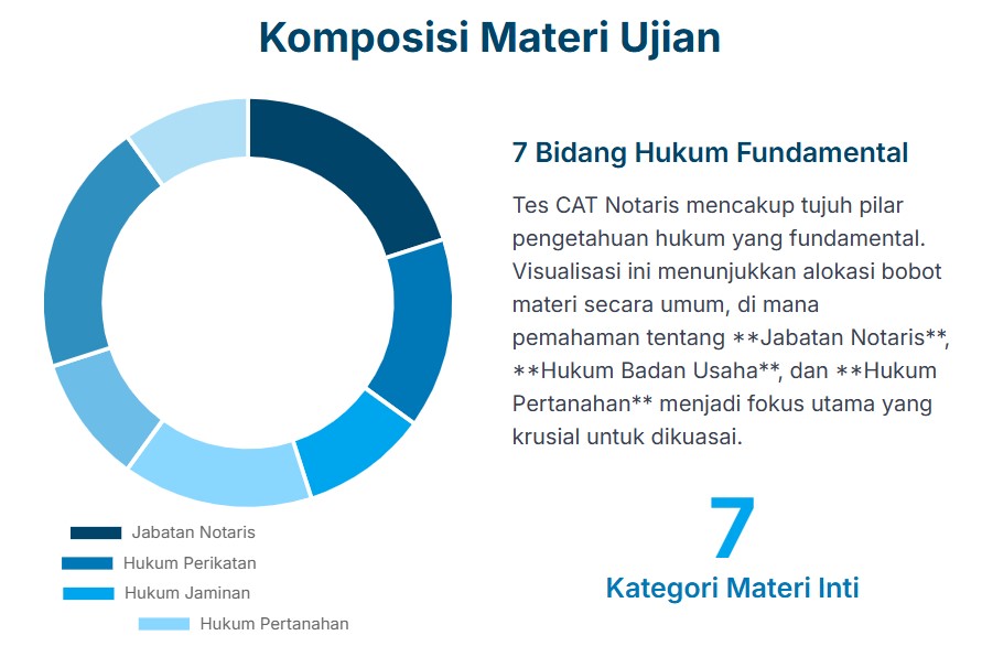 materi tes cat notaris