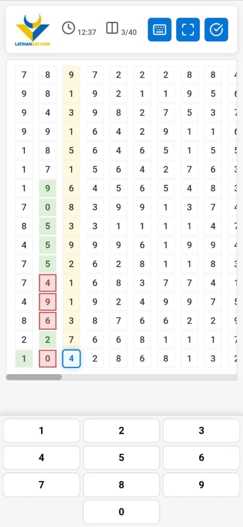 Tes Koran (Pauli/Kraepelin)