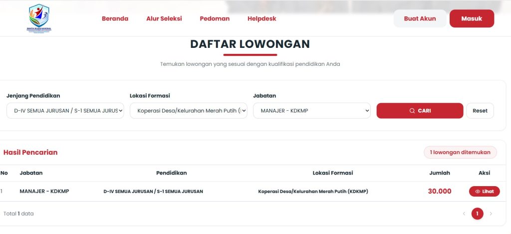 CAT Koperasi Merah Putih