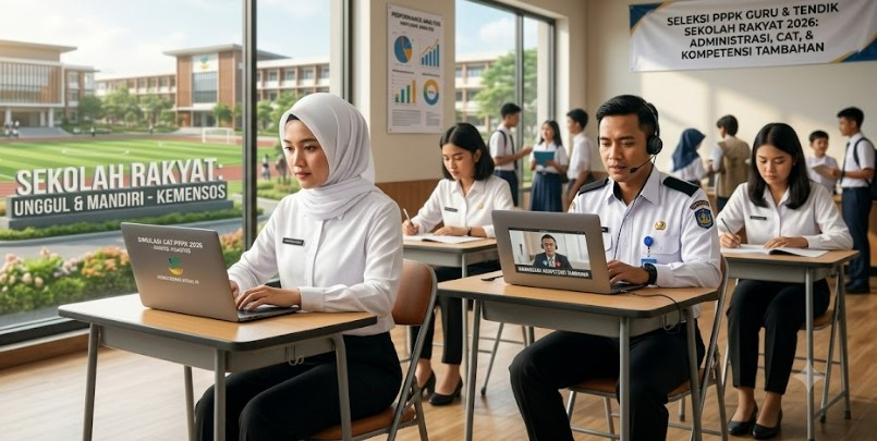 Seleksi Kompetensi Tambahan Sekolah Rakyat, Guru dan Tendik